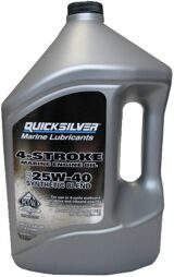 Quicksilver Synthetic Blend 4-Stroke Outboard Oil 25w40